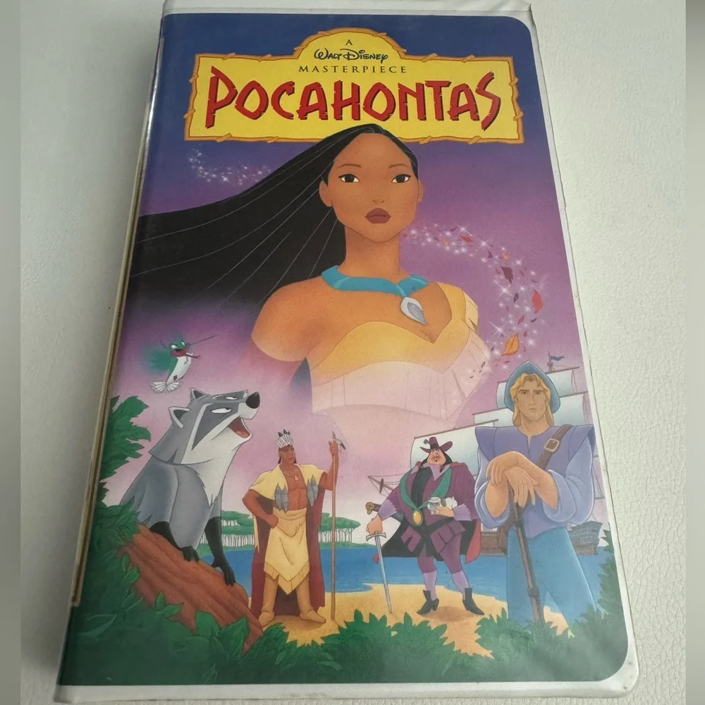 Walt Disney Pocahontas VHS tape